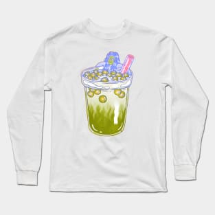 Matcha Bath Long Sleeve T-Shirt